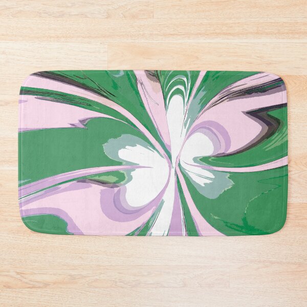 Item preview, Abstract Swirls of Liliac and Green designed and sold by deniselynnimage.