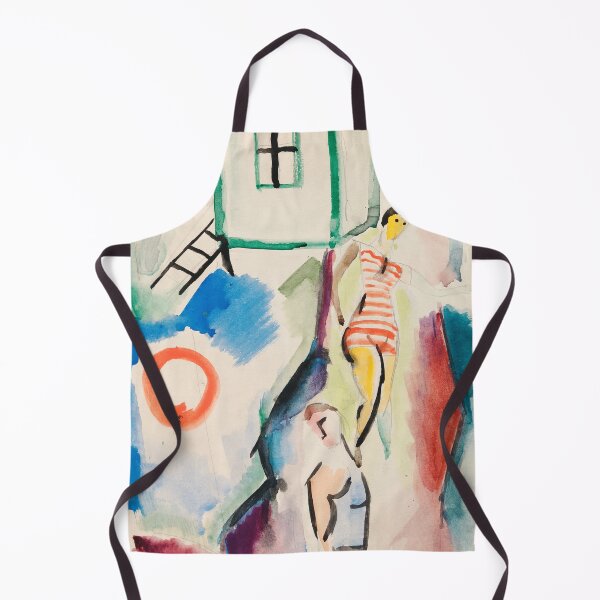 Item preview, Bathers Sulho Sipila Retro Beach Painting designed and sold by Vintage Wall Art.
