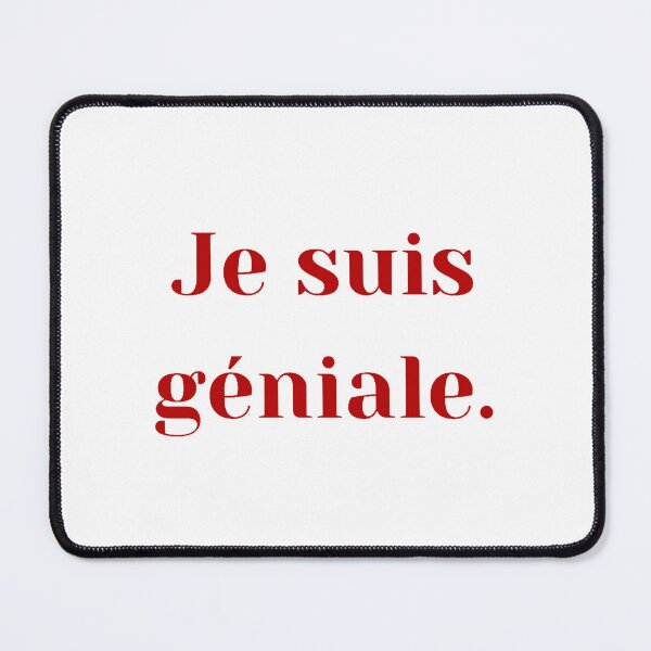 Item preview,  je suis géniale - red designed and sold by Jero-fan.