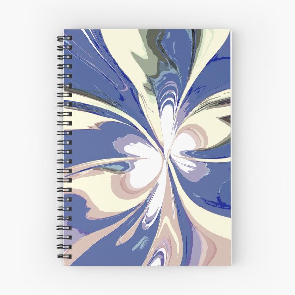 Item preview, Abstract Swirls of Pink and Blue  designed and sold by deniselynnimage.