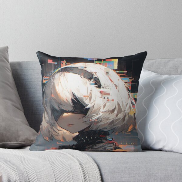 Item preview, 2B - Nier Automata - Glitch Art designed and sold by Splatter-arts.