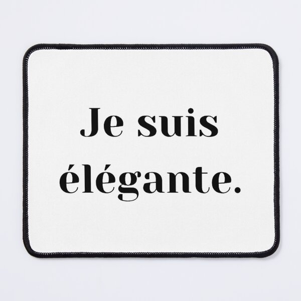 Item preview, je suis élégante - black designed and sold by Jero-fan.