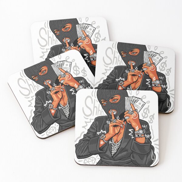 Item preview, Big Money Talking Successful Woman  Custom Abstract Art designed and sold by KingzXclusives.