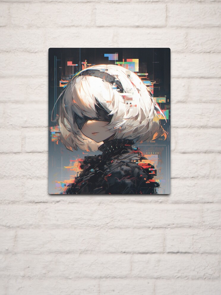 Glitch Nier 2b Waifu - Anime - Mug