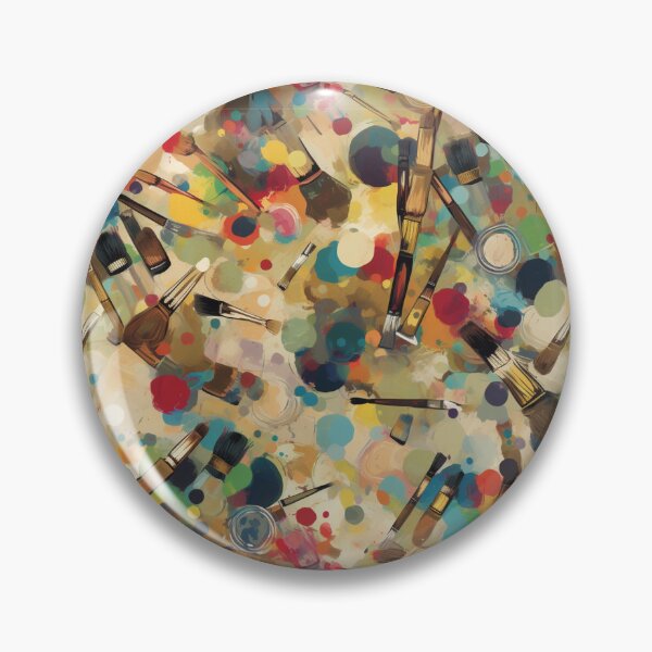Item preview, Painters Mess Digital Pattern designed and sold by zolarche.