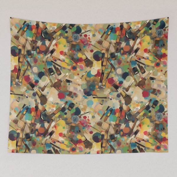 Item preview, Painters Mess Digital Pattern designed and sold by zolarche.