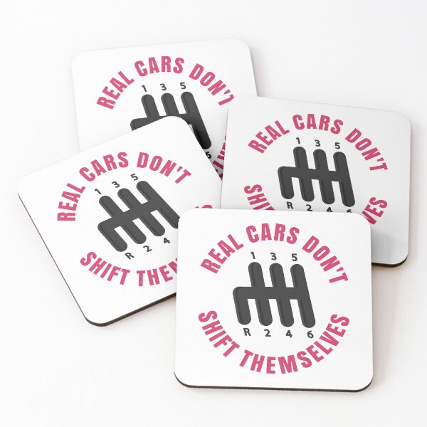 Item preview, Real Cars Don't Shift Themselves designed and sold by HandicraftArt.