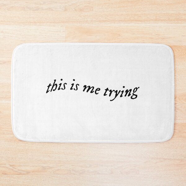 Item preview, this is me trying taylor swift folklore this is me trying sticker designed and sold by emking5100.