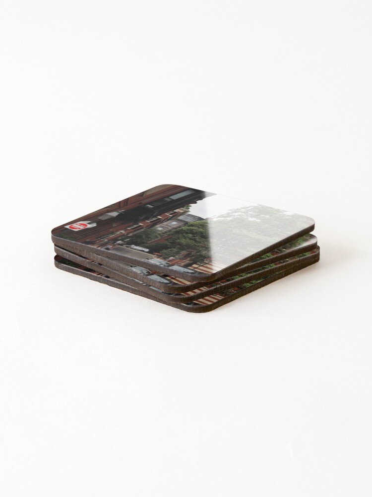 Thumbnail 4 of 5, Coasters (Set of 4), Boston designed and sold by RiansWorks.
