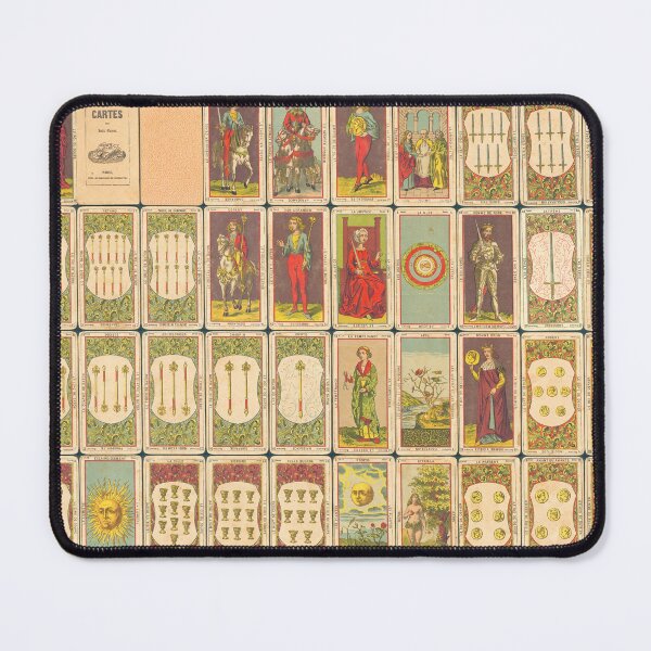 Item preview, Etteilla Tarot 78 Cards Deck. Collage by Mindthecherry designed and sold by MINDTHECHERRY.