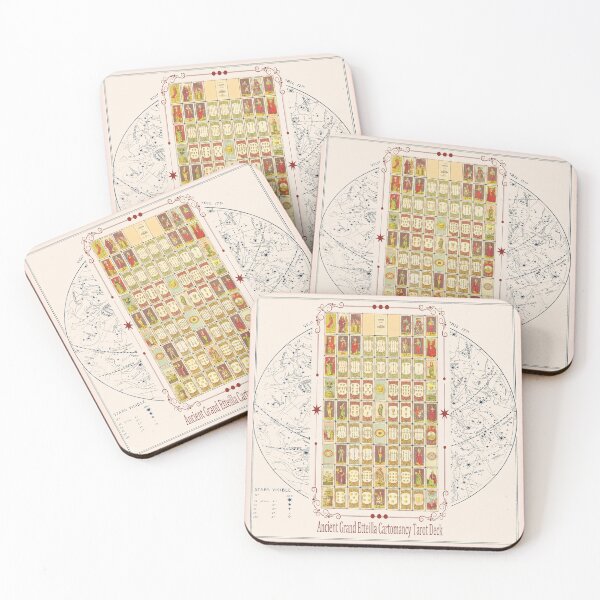 Item preview, Etteilla Tarot 78 Cards Deck. Collage by Mindthecherry designed and sold by MINDTHECHERRY.