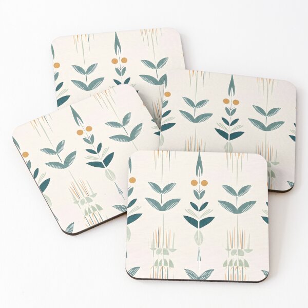 Item preview, Minimalistic Flower Pattern designed and sold by poetash.