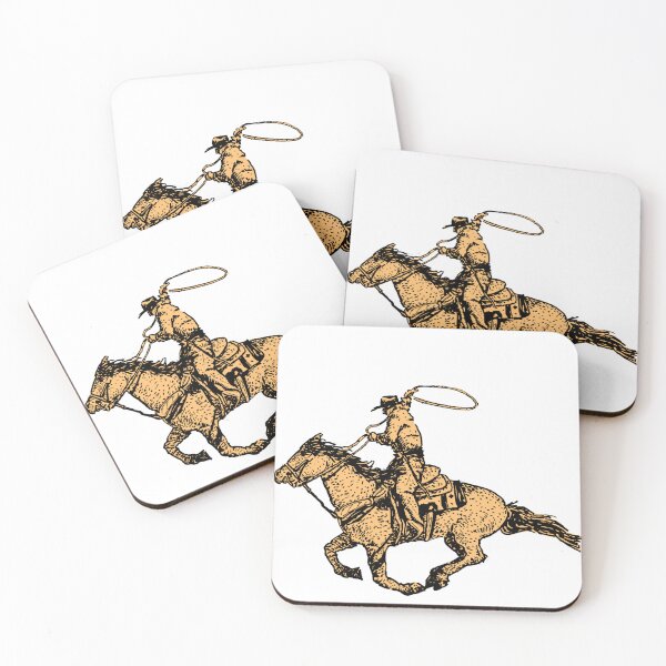 Item preview, Cowboy roping yellow designed and sold by Horseman's Rodeo.