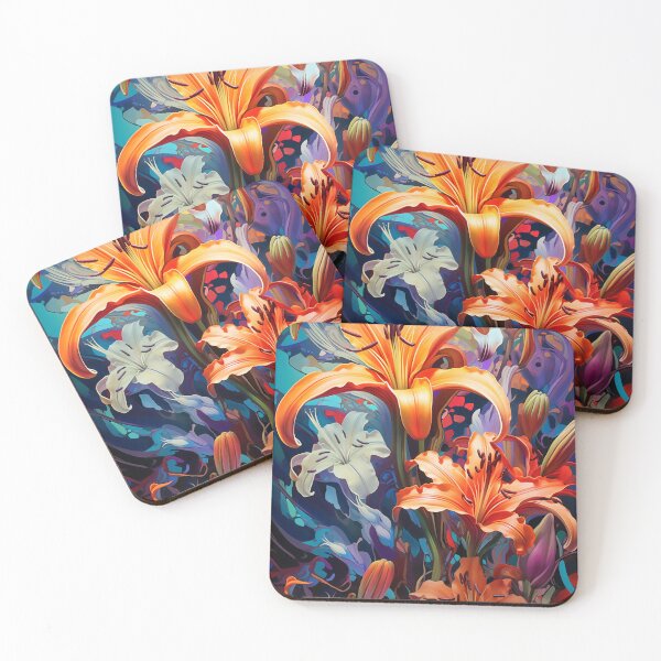 Item preview, Colorful Wild Daylilies designed and sold by DavidLoblaw.