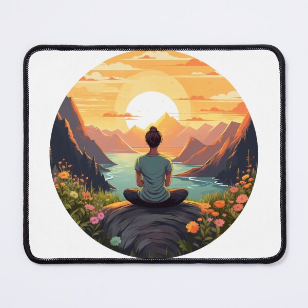 Item preview, Meditation at Sunrise designed and sold by liana campbell.