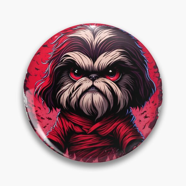 Item preview, Whimsical Fantasy Art: Cute and Quirky Shih Tzu designed and sold by DesignArtEmpire.