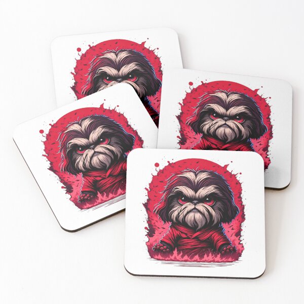 Item preview, Whimsical Fantasy Art: Cute and Quirky Shih Tzu designed and sold by DesignArtEmpire.