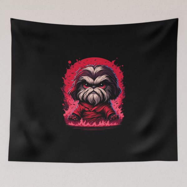 Artikelvorschau, Whimsical Fantasy Art: Cute and Quirky Shih Tzu entworfen und verkauft von DesignArtEmpire.