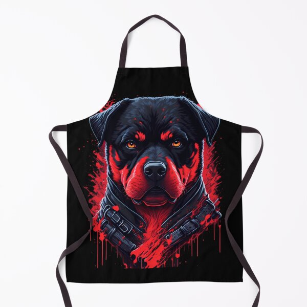 Item preview, Low-Poly Mystique: Rottweiler's Soft Lighting designed and sold by DesignArtEmpire.