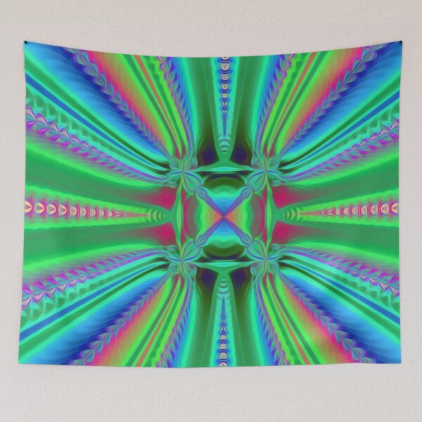 Item preview, Green Abyss Fractal designed and sold by natnat7w.