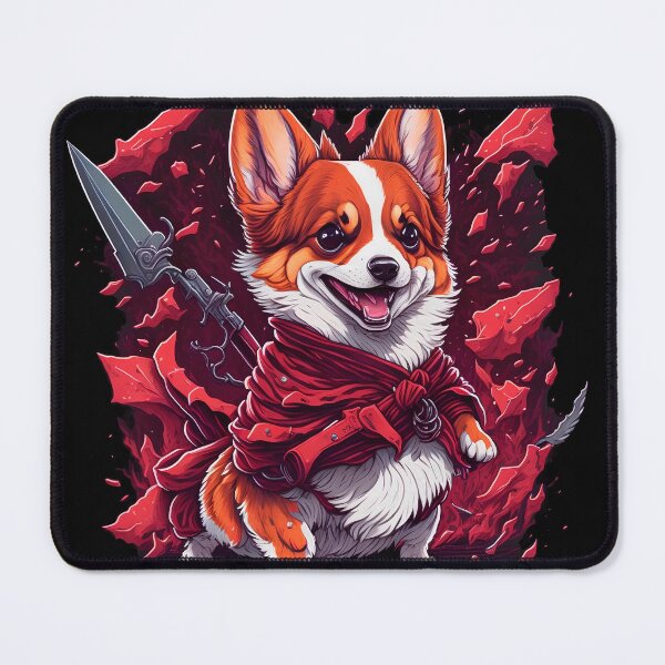 Artikelvorschau, Enigmatic Perspective: Pembroke Welsh Corgi's Bird's-Eye View entworfen und verkauft von DesignArtEmpire.