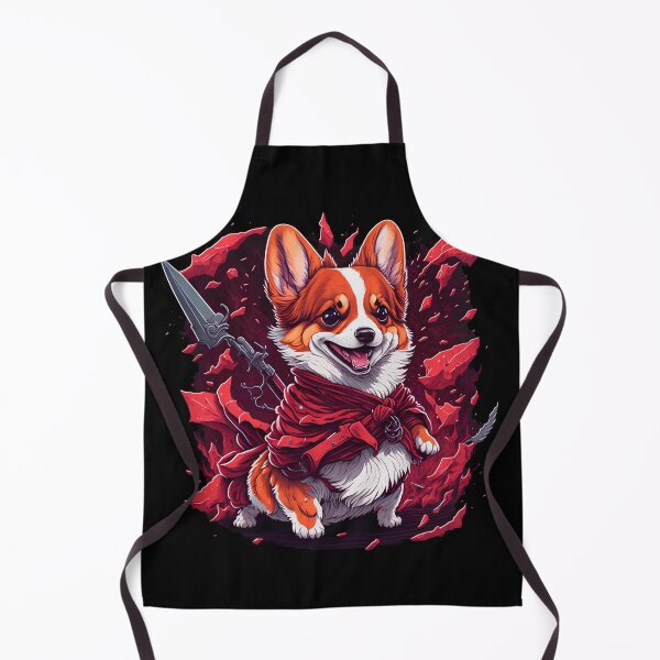 Item preview, Enigmatic Perspective: Pembroke Welsh Corgi's Bird's-Eye View designed and sold by DesignArtEmpire.