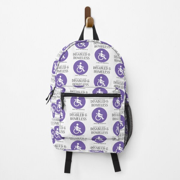 Item preview, Disabled & Homeless designed and sold by Hiremeamerica.