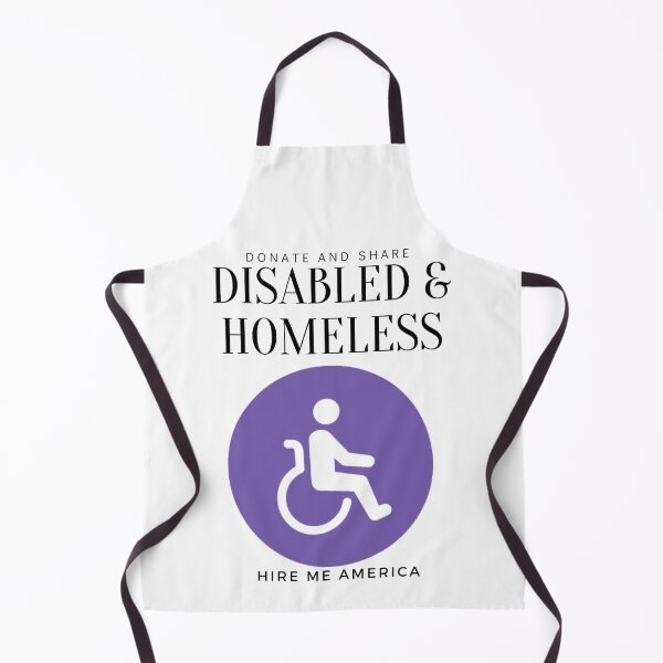 Item preview, Disabled & Homeless designed and sold by Hiremeamerica.