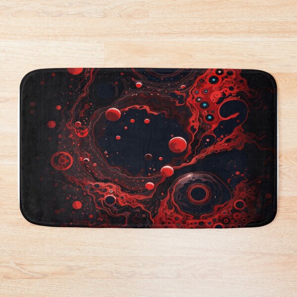 Item preview, Cosmic red and black holes designed and sold by AFUNARTZ.