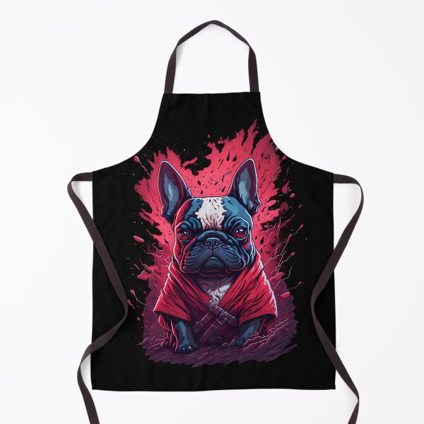 Aperçu de l'œuvre Watercolor Whirlwind: French Bulldog's Dark Magic créée et vendue par DesignArtEmpire.