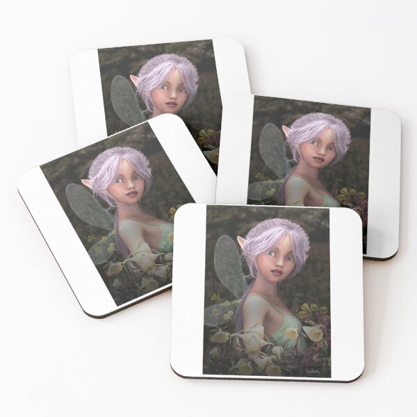 Item preview, Cute fairy with flowers designed and sold by Fantasyart123.