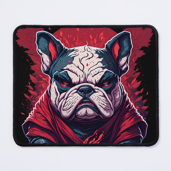 Item preview, Pastel Tetradic Colors: Cute and Quirky Bulldog Art designed and sold by DesignArtEmpire.