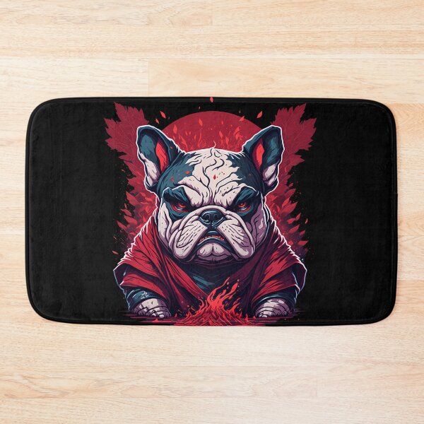 Item preview, Pastel Tetradic Colors: Cute and Quirky Bulldog Art designed and sold by DesignArtEmpire.