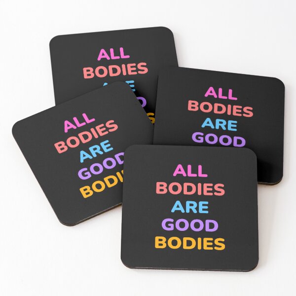 Item preview, All bodies are good bodies - body positive designed and sold by Inspirationmotivation.