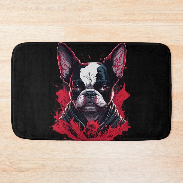 Item preview,  Boston Terrier Mystery: Red Color and Gothic Dark Magic designed and sold by DesignArtEmpire.