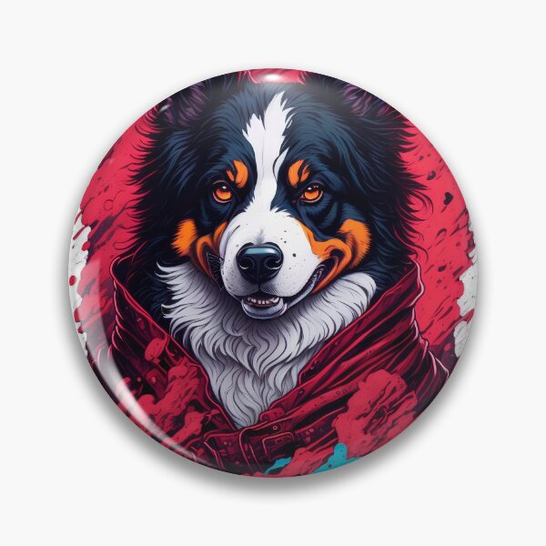 Item preview, Digital Painting Magic: Australian Shepherd's Tetradic Colors designed and sold by DesignArtEmpire.