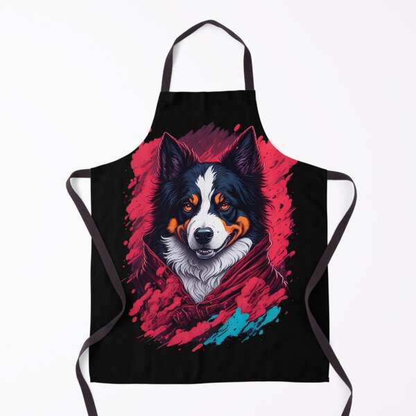 Item preview, Digital Painting Magic: Australian Shepherd's Tetradic Colors designed and sold by DesignArtEmpire.