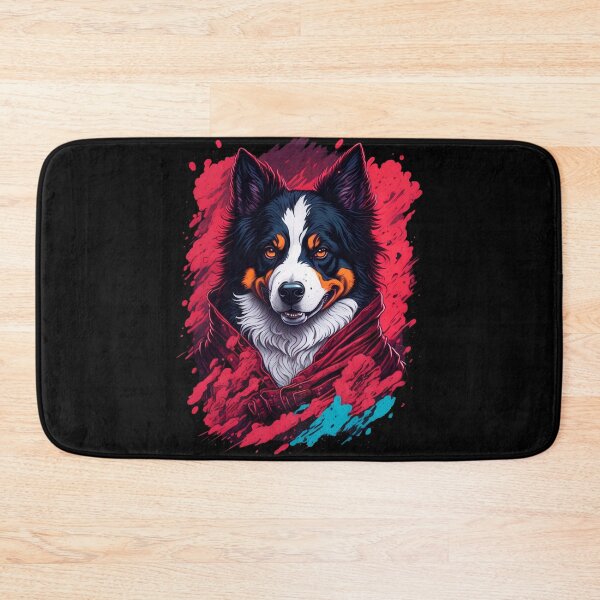 Item preview, Digital Painting Magic: Australian Shepherd's Tetradic Colors designed and sold by DesignArtEmpire.