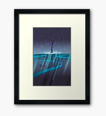 Blue Paladin Framed Print