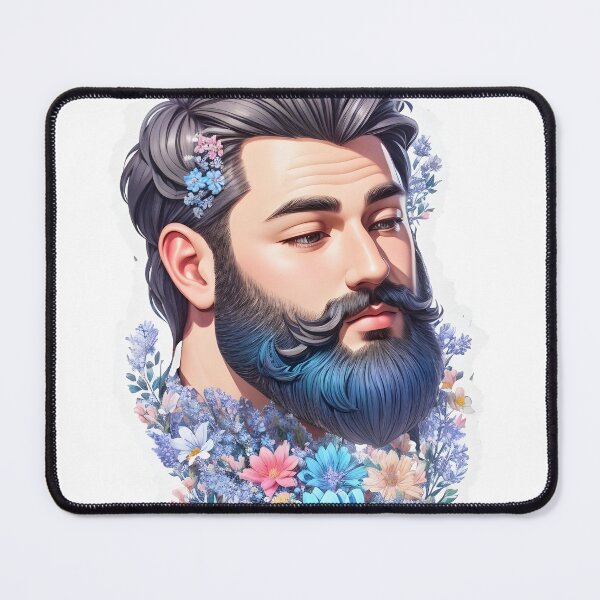 Item preview, The Majestic Beard - Celebrating the Timeless Charm of Bearded Men designed and sold by DimHel2.