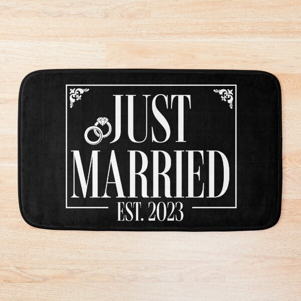 Item preview, Just Married Est 2023 designed and sold by Affyboss6.