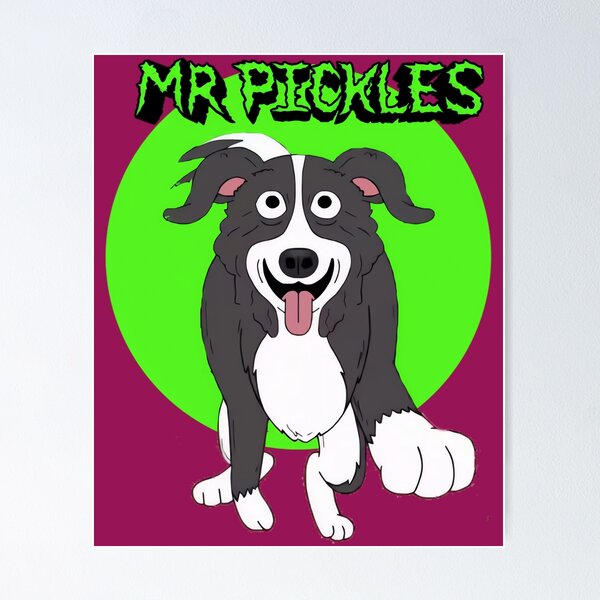 Compre Mr Pickles Dark Cartoon Poster Evil Dog Evil Spirit Canvas Printing  Poster Wall Decor Picture for Bar Game Room Wall Decoration