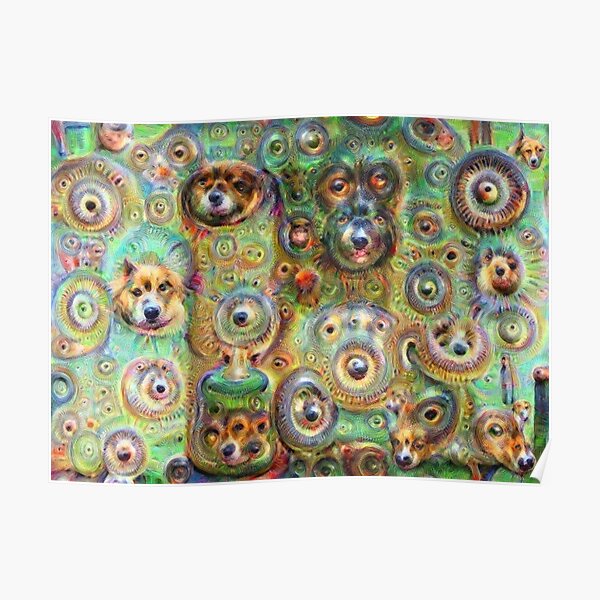 google deep dream posters redbubble