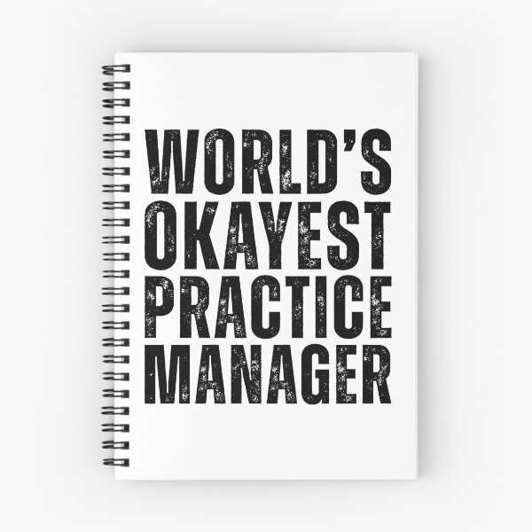 Item preview, World's Okayest Practice Manager designed and sold by kamrankhan.