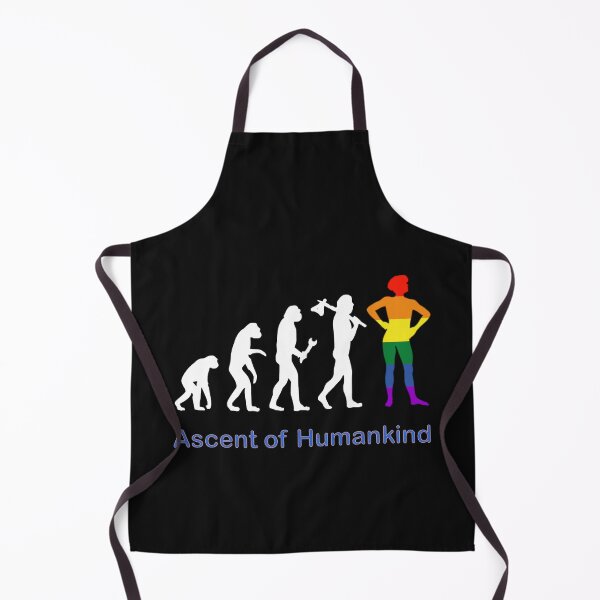 Item preview, LGBTQ+ social evolution ascent of humankind designed and sold by Fantasyart123.
