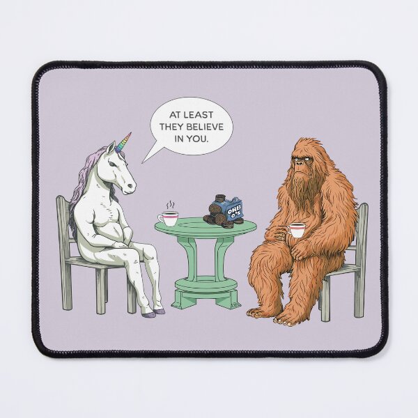 Item preview, Bigfoot and Unicorn Talking designed and sold by Wild-Neptune.