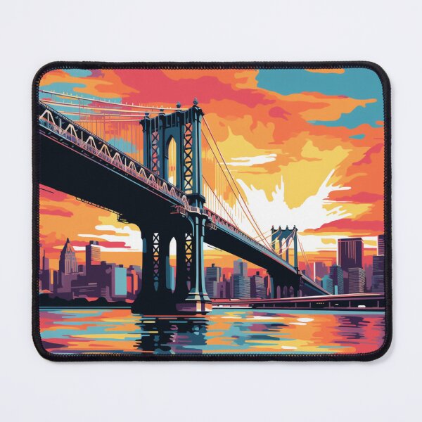 Item preview, A Pop Art Travel Print of New York - US designed and sold by StudioRedKoala.