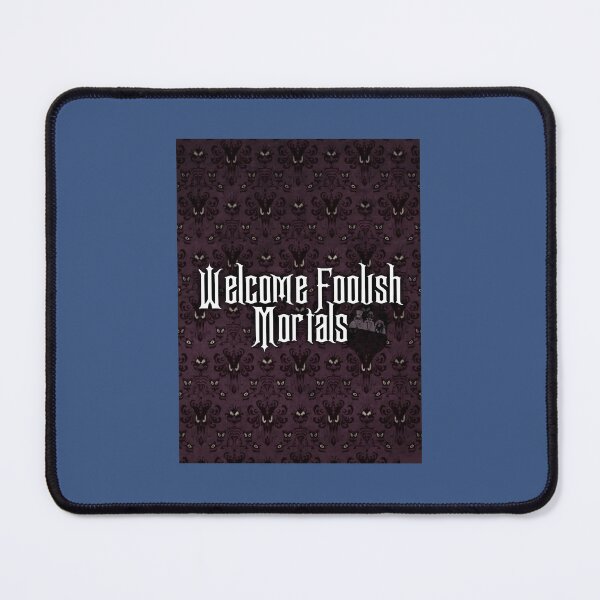 Item preview, Welcome Foolish Mortals Throw Pillow 	 designed and sold by mkmhedeuhl63.