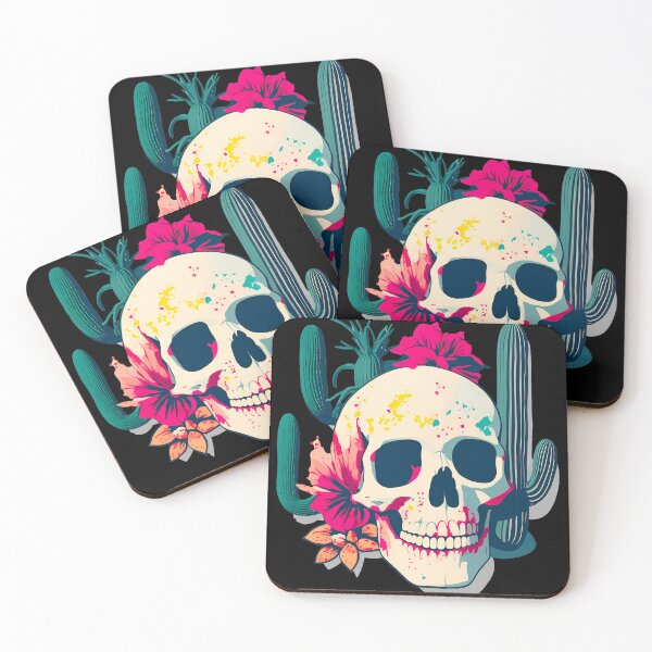 Item preview, cactus skull designed and sold by ZenStickConcept.