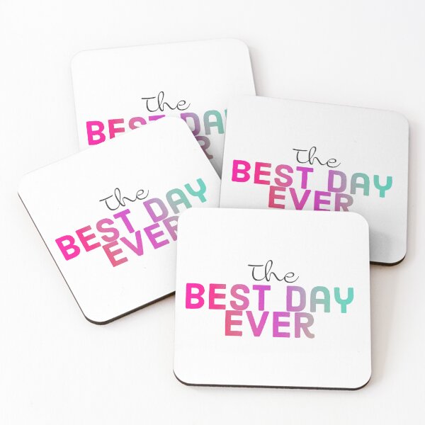 Item preview, The Best Day Ever | Happy | Good Day | Good Vibes | Positivity, designed and sold by ShoniwDesigns.